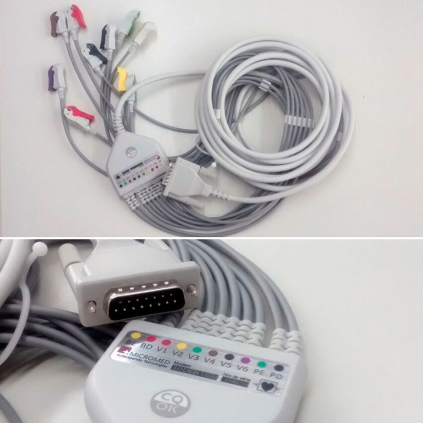 Cabo do Paciente Micromed Wincardio USB