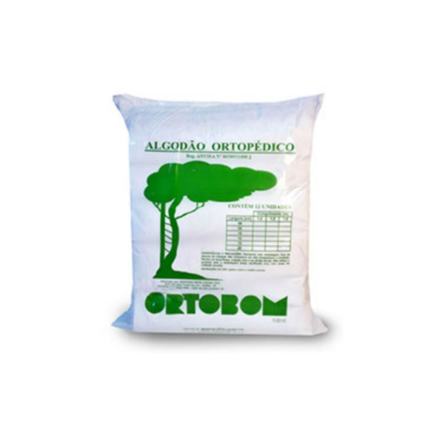 ALGODÃO ORTOPEDICO 15CMX1,0M C/ 12