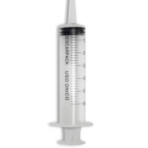 Seringa Descartável Estéril Bico De Cateter 60ml Descarpack UNIDADE